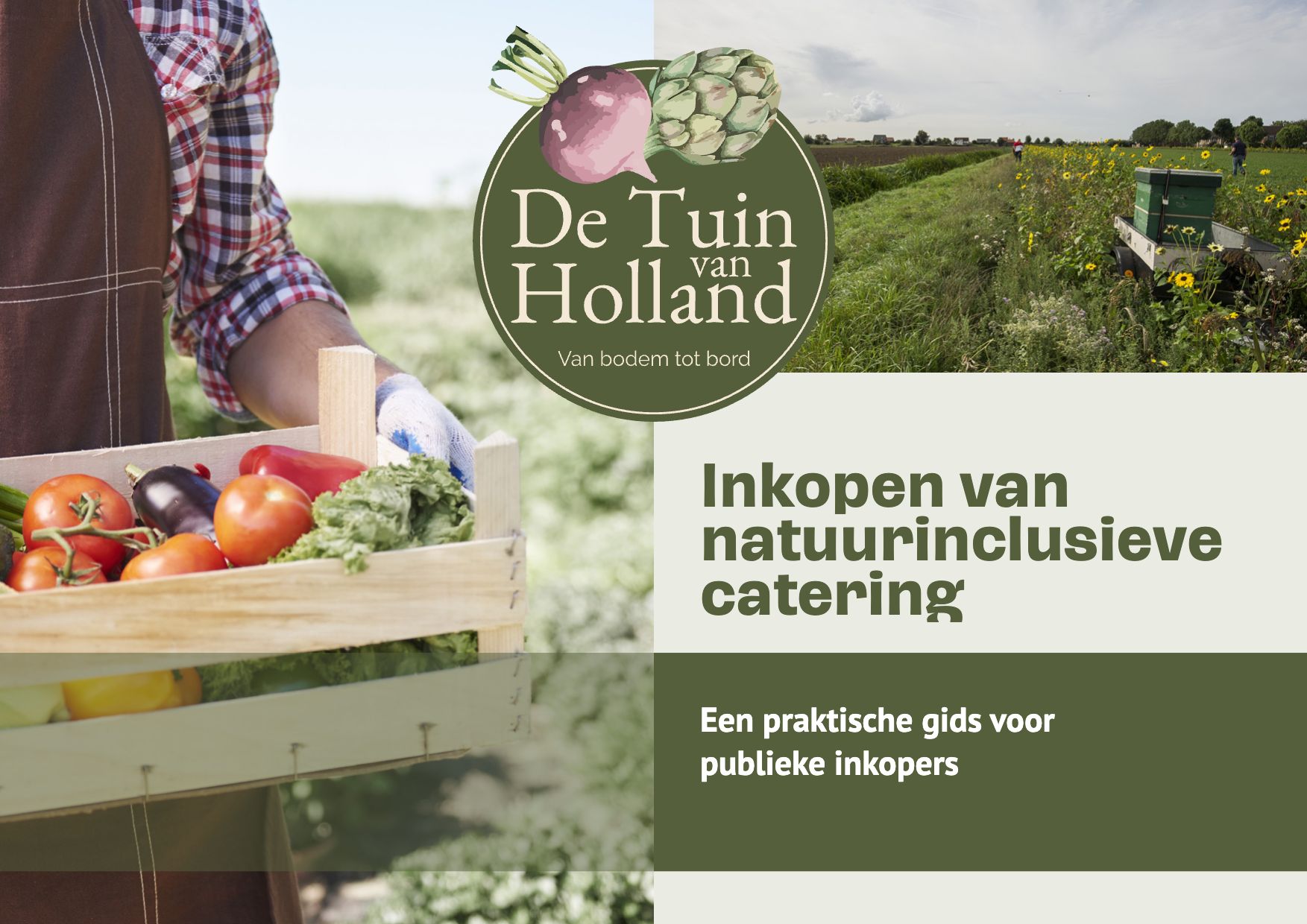 De Tuin van Holland en PHI Factory lanceren praktische gids ‘Inkopen van natuurinclusieve catering